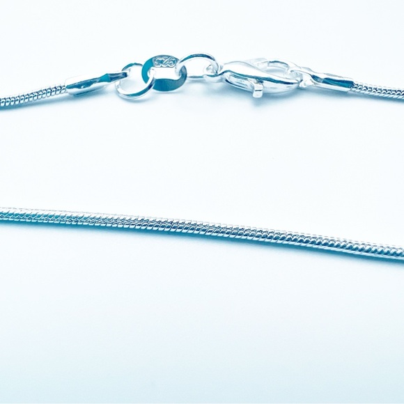 ⚡️LOT⚡️ Solid 925 Pendants Chrysocolla Wild Horse Agate Gemstone Necklace Chain - Picture 11 of 11